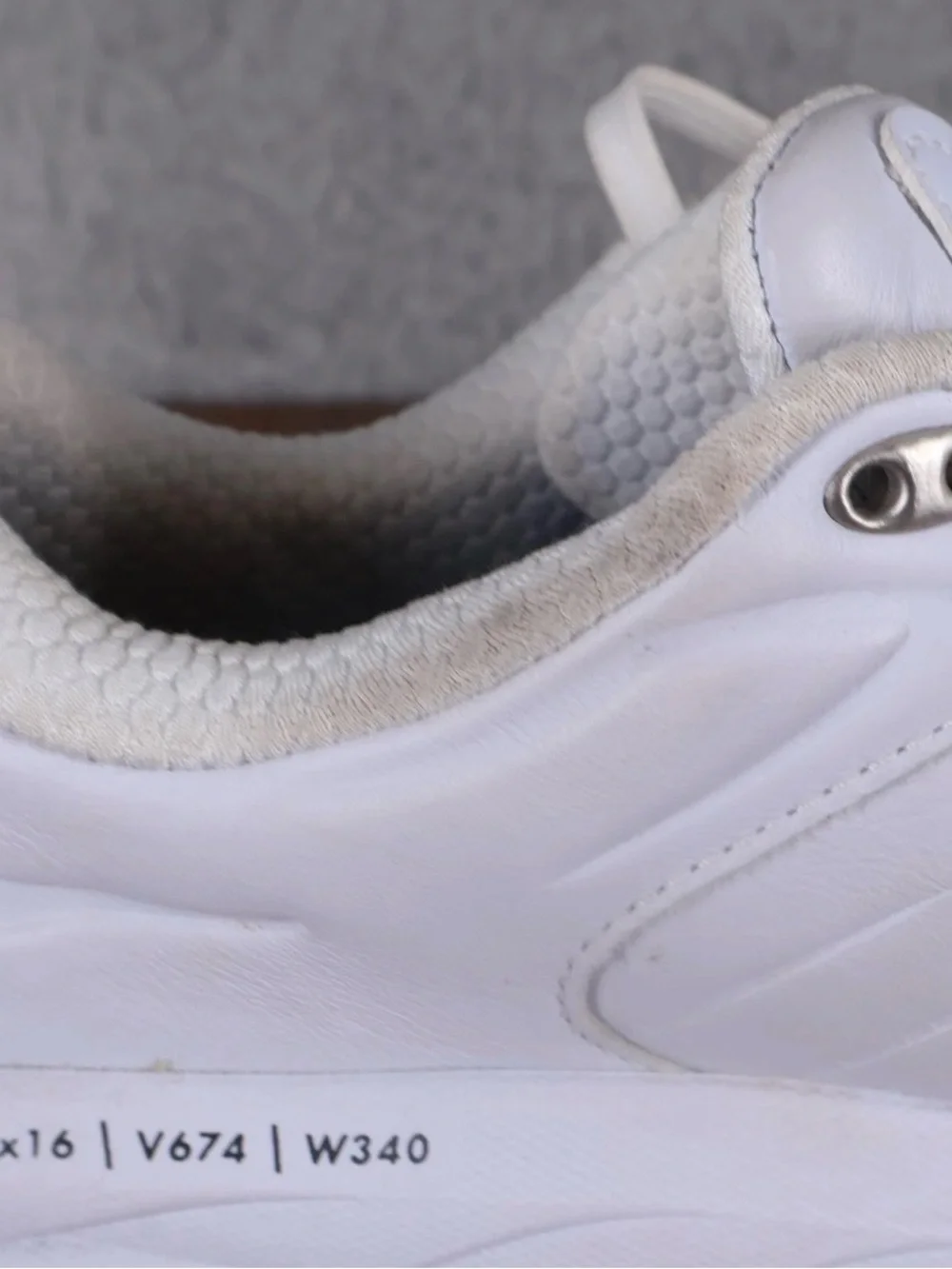 Hoka White Athletic Walking Shoes